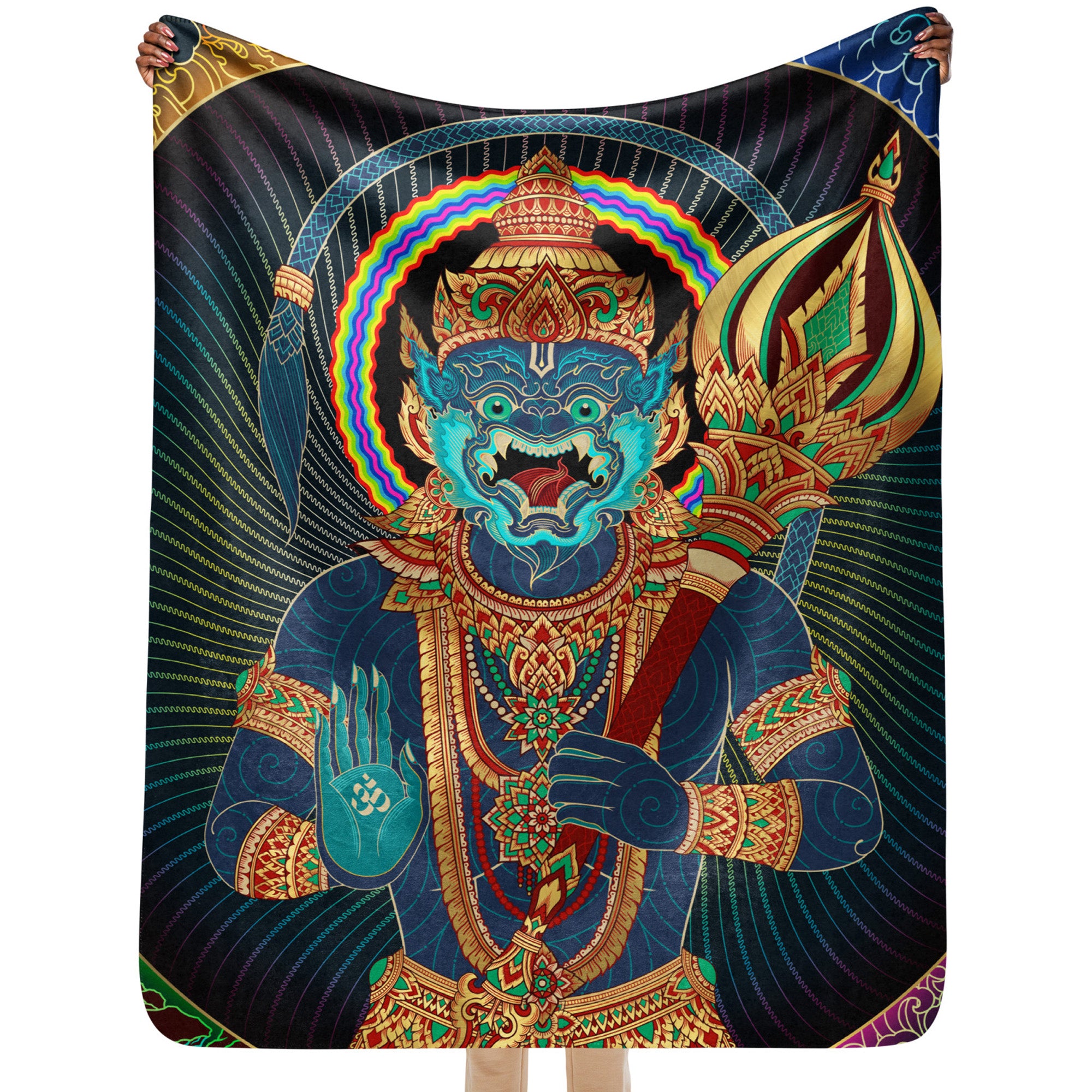 Hanuman: Sherpa Blanket