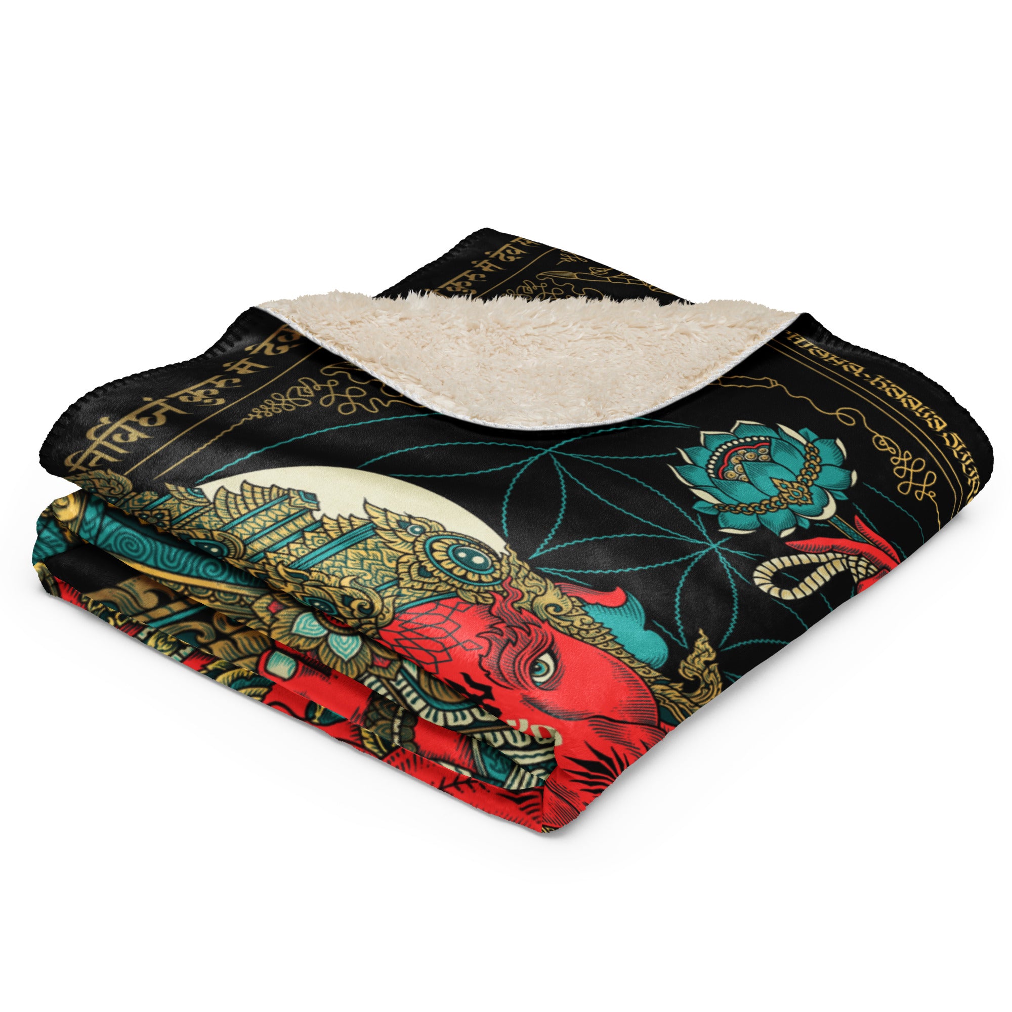 Ganesha: Sherpa Blanket