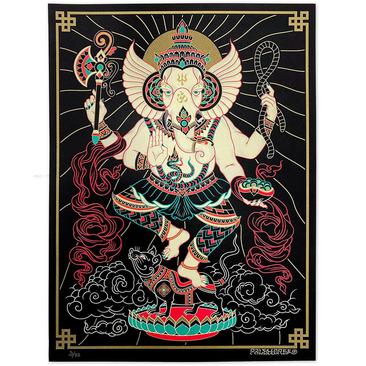 'Ganesha' Screen-print - 3 Variants