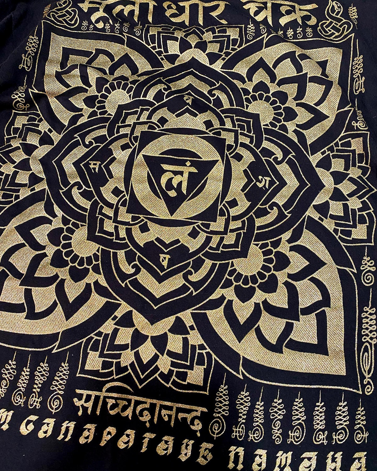 Ganesha ~ Short Sleeve T-shirt - Black