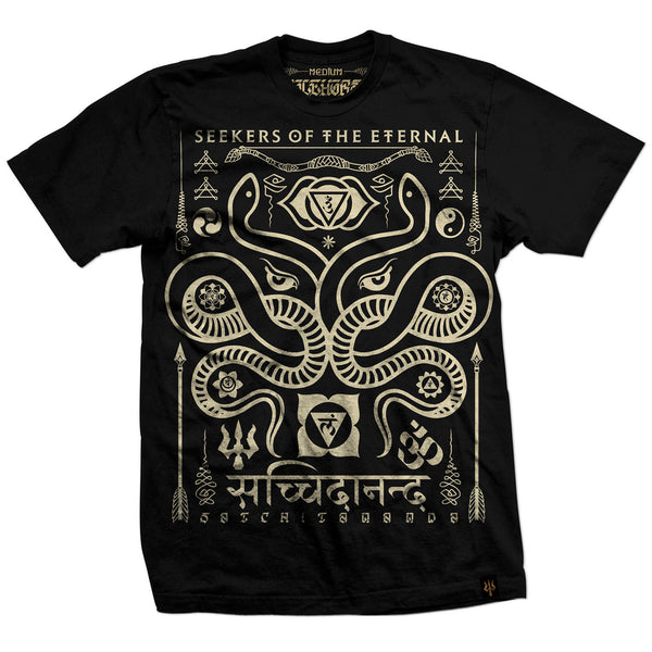 T-shirt: 'Serpents Rise' Black