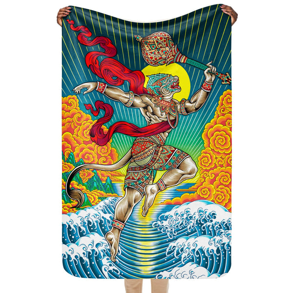 Hanuman: Sherpa blanket