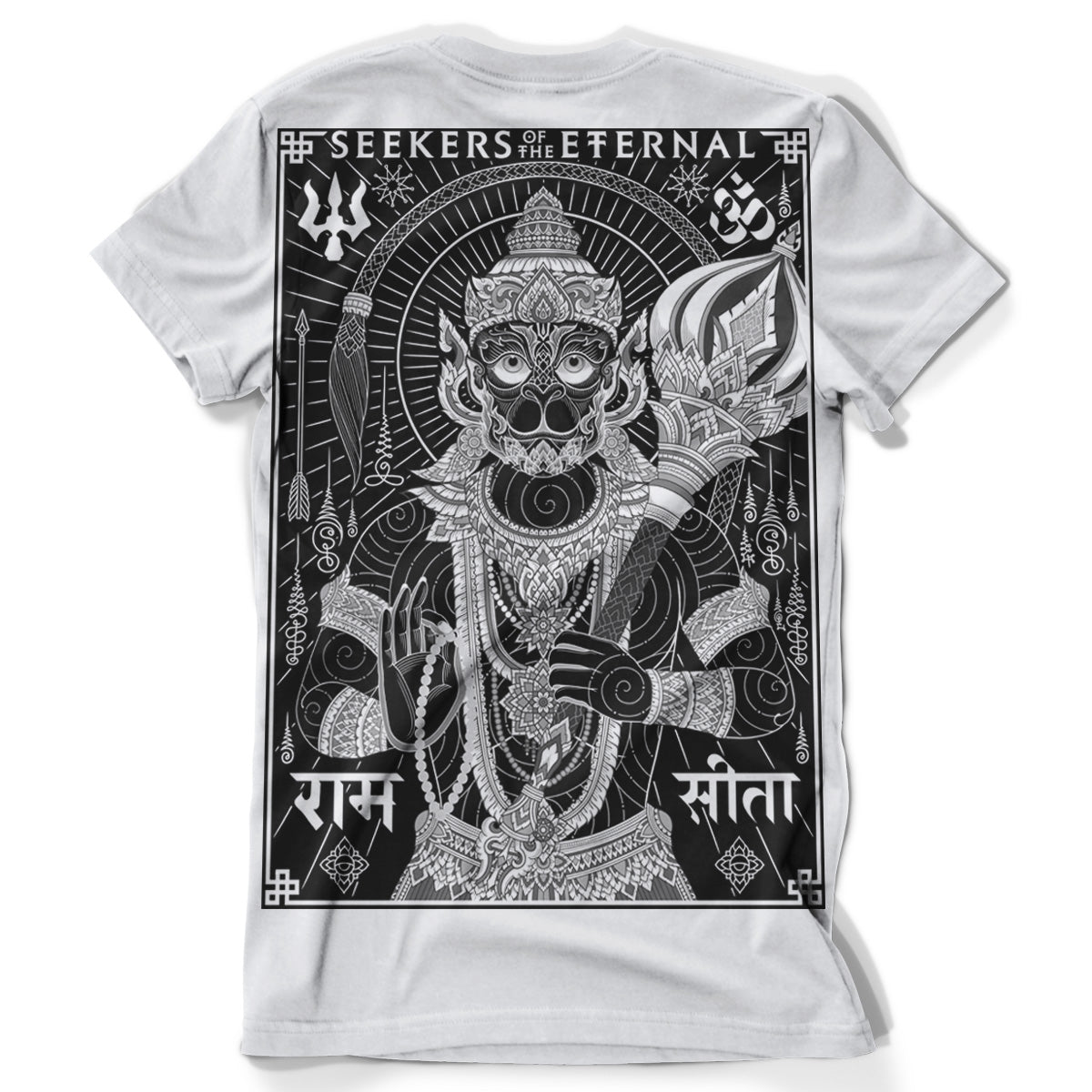 T-shirt: 'Hanuman Warrior' Sand Color Variant