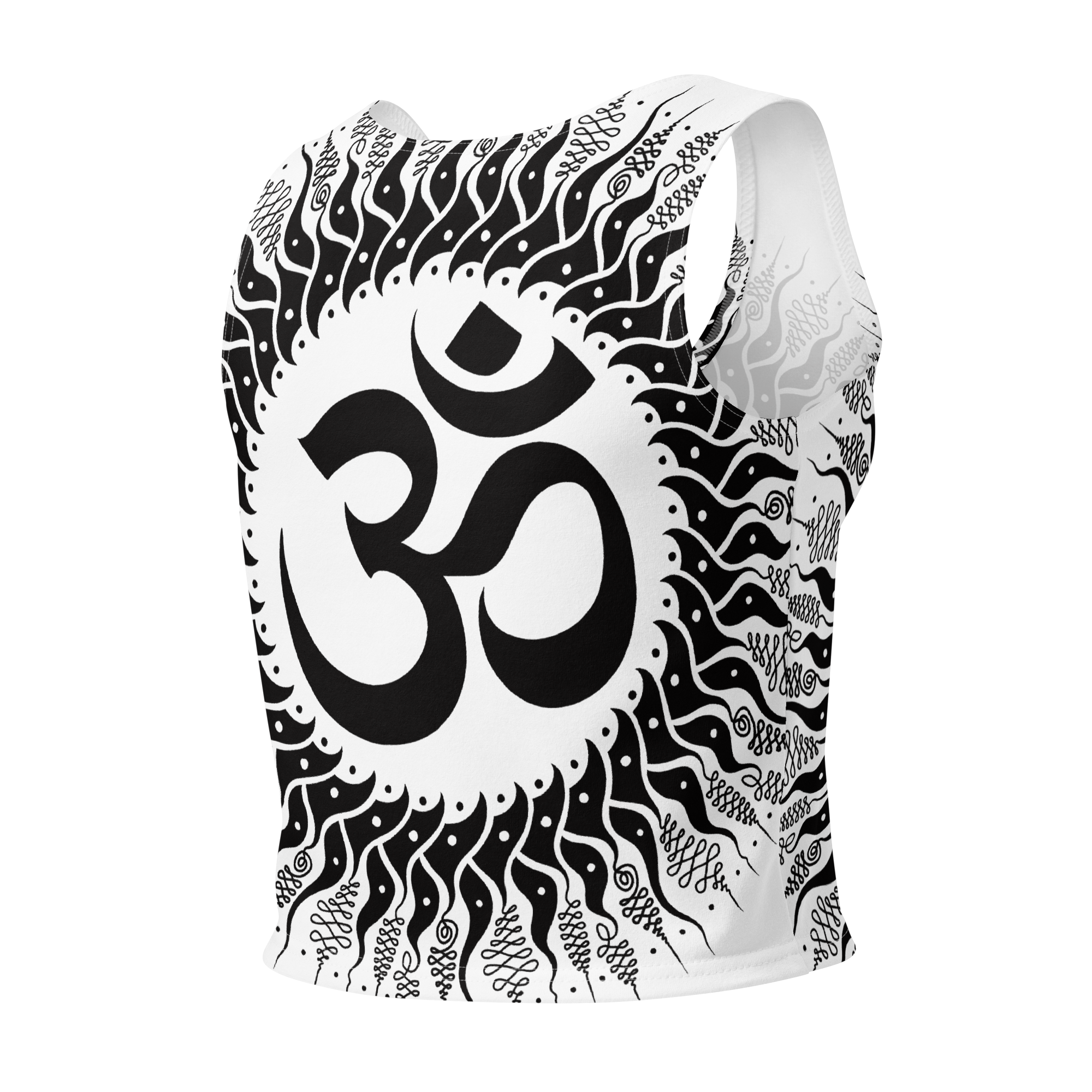 Cosmic OM - Women’s Crop Top (Huge Print)