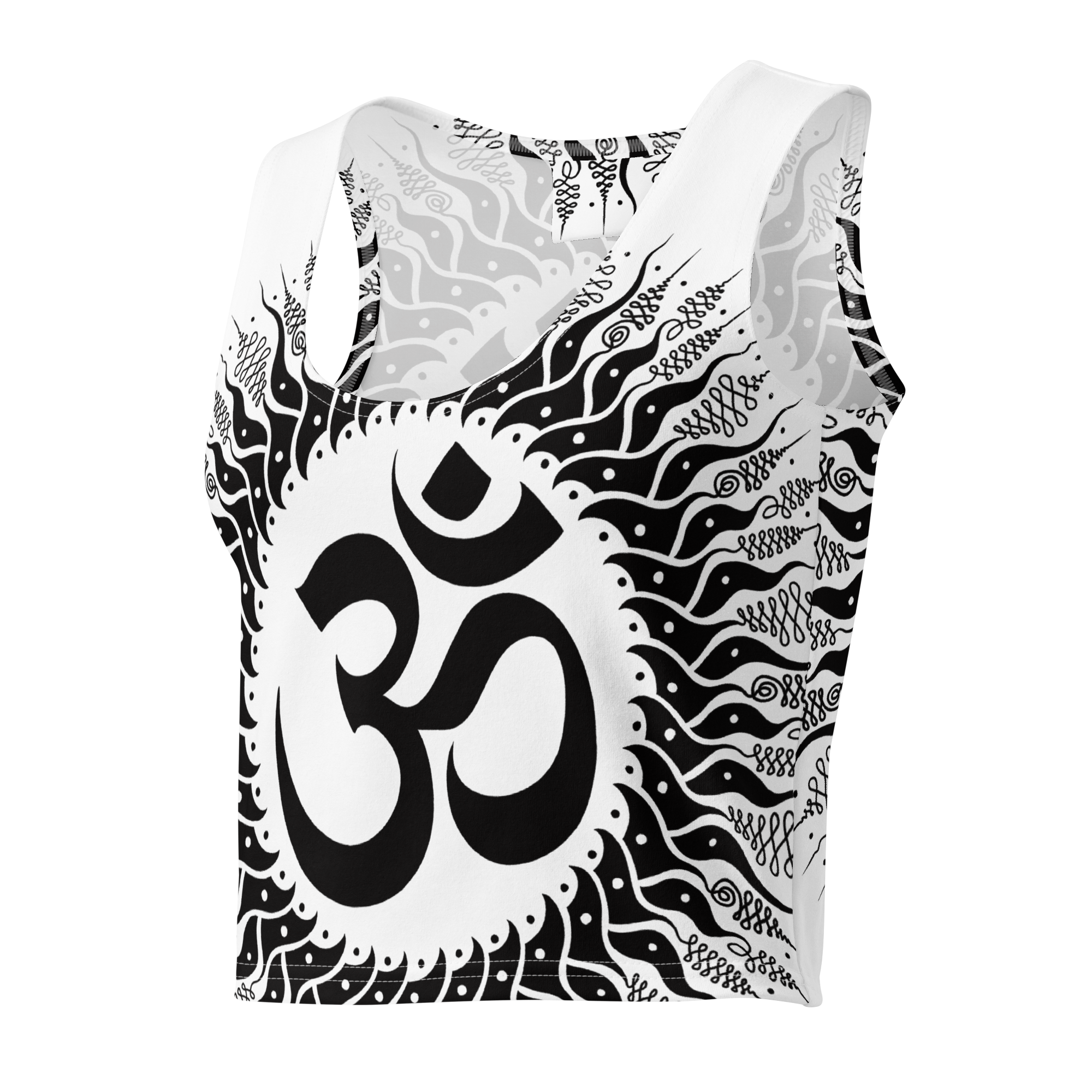 Cosmic OM - Women’s Crop Top (Huge Print)