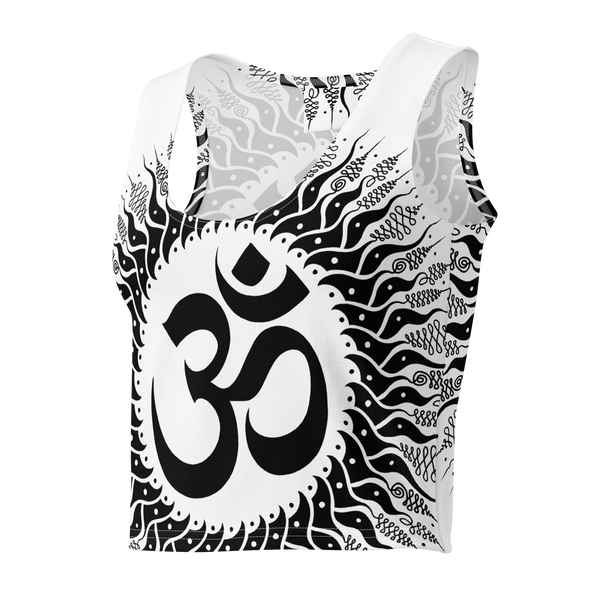 Cosmic OM - Women’s Crop Top (Huge Print)
