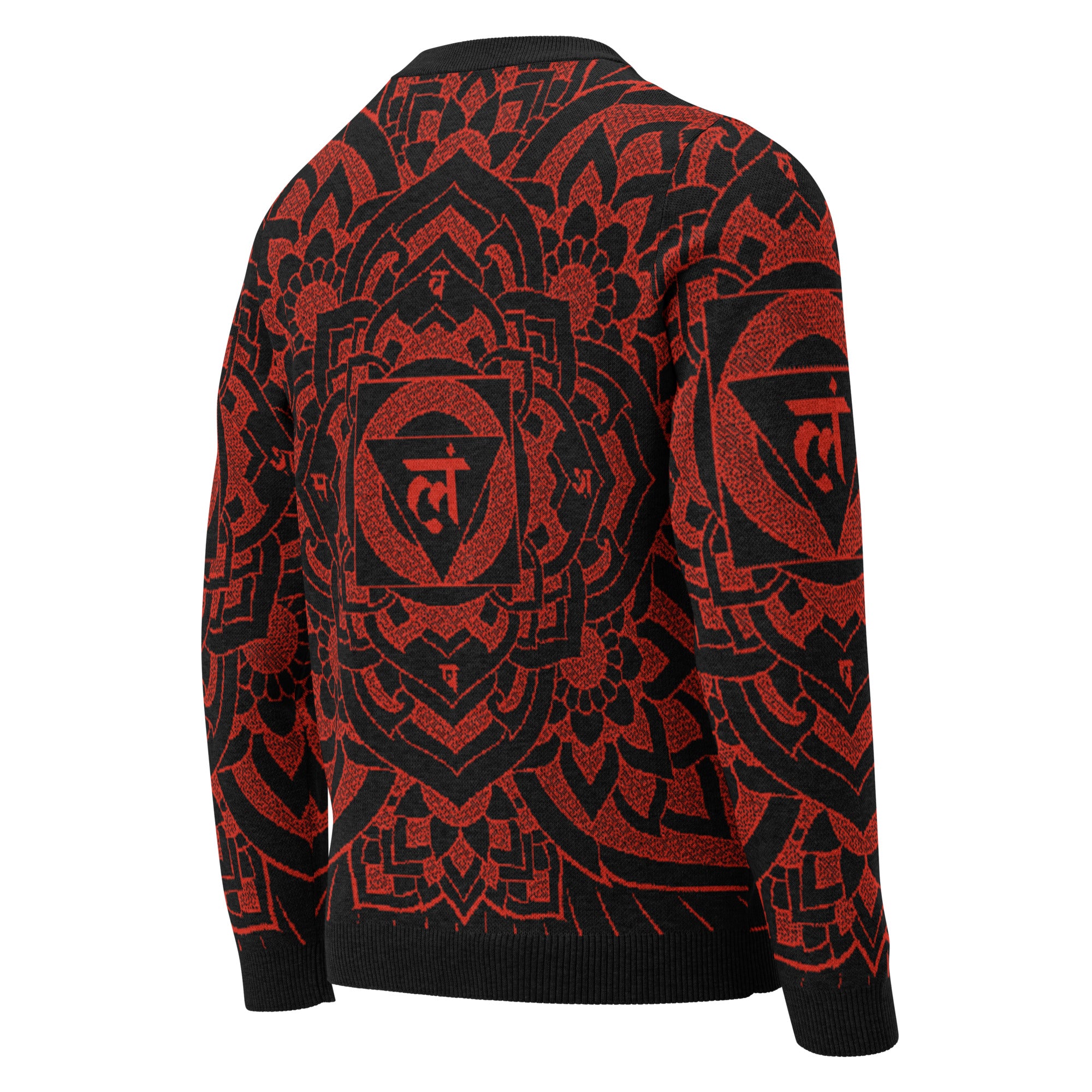 Root Chakra: Knitted crew neck sweater