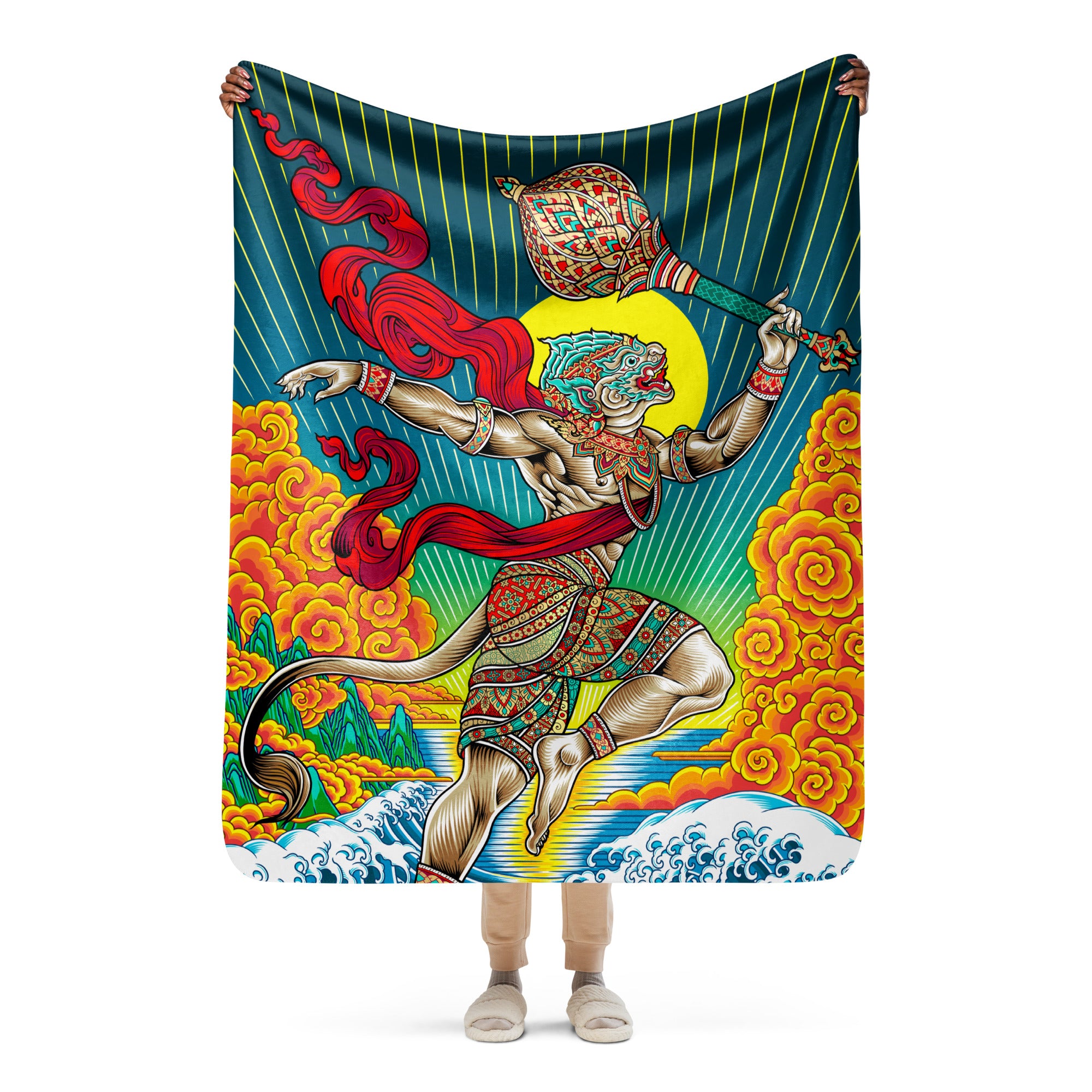 Hanuman: Sherpa blanket