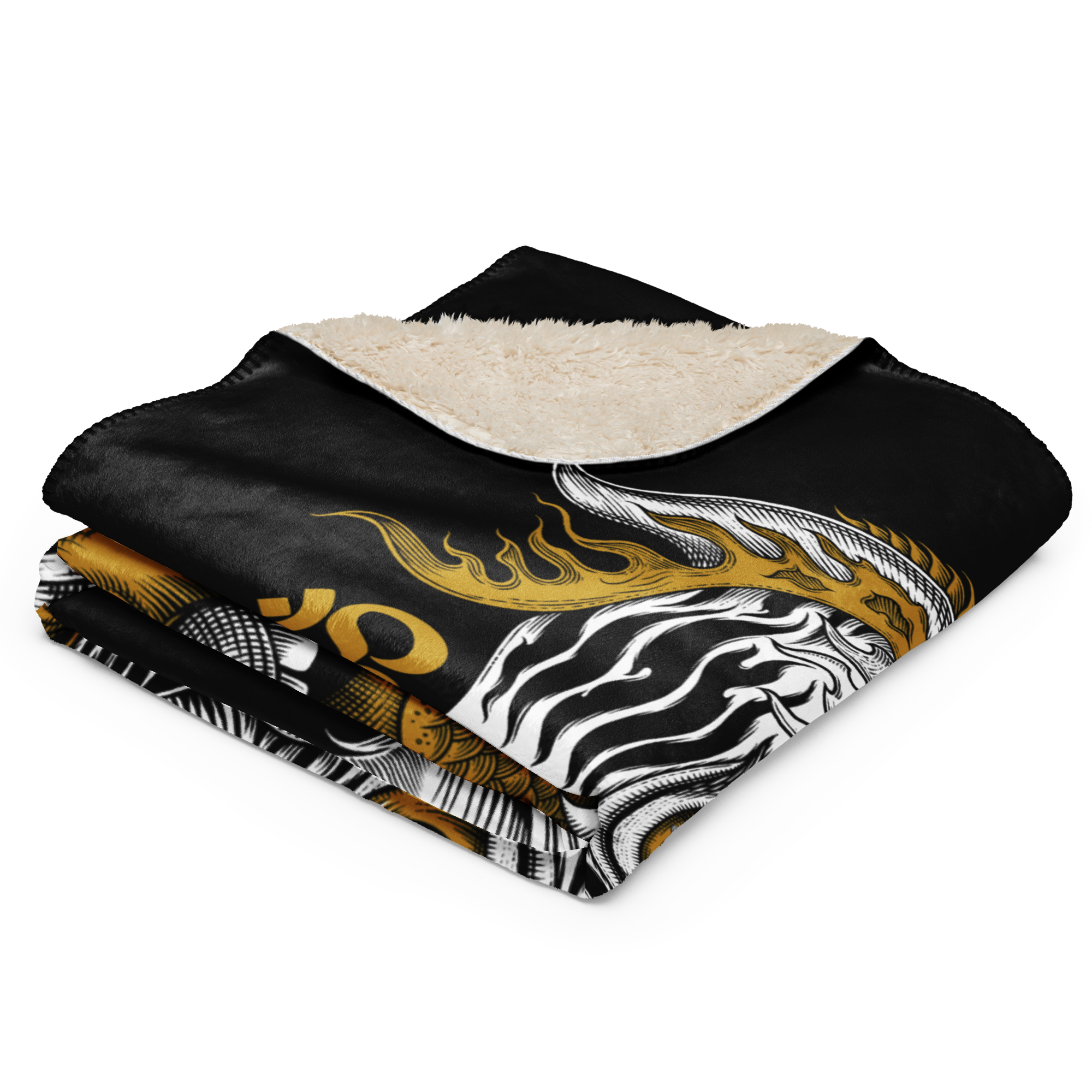 'Tiger Tamer' Sherpa blanket