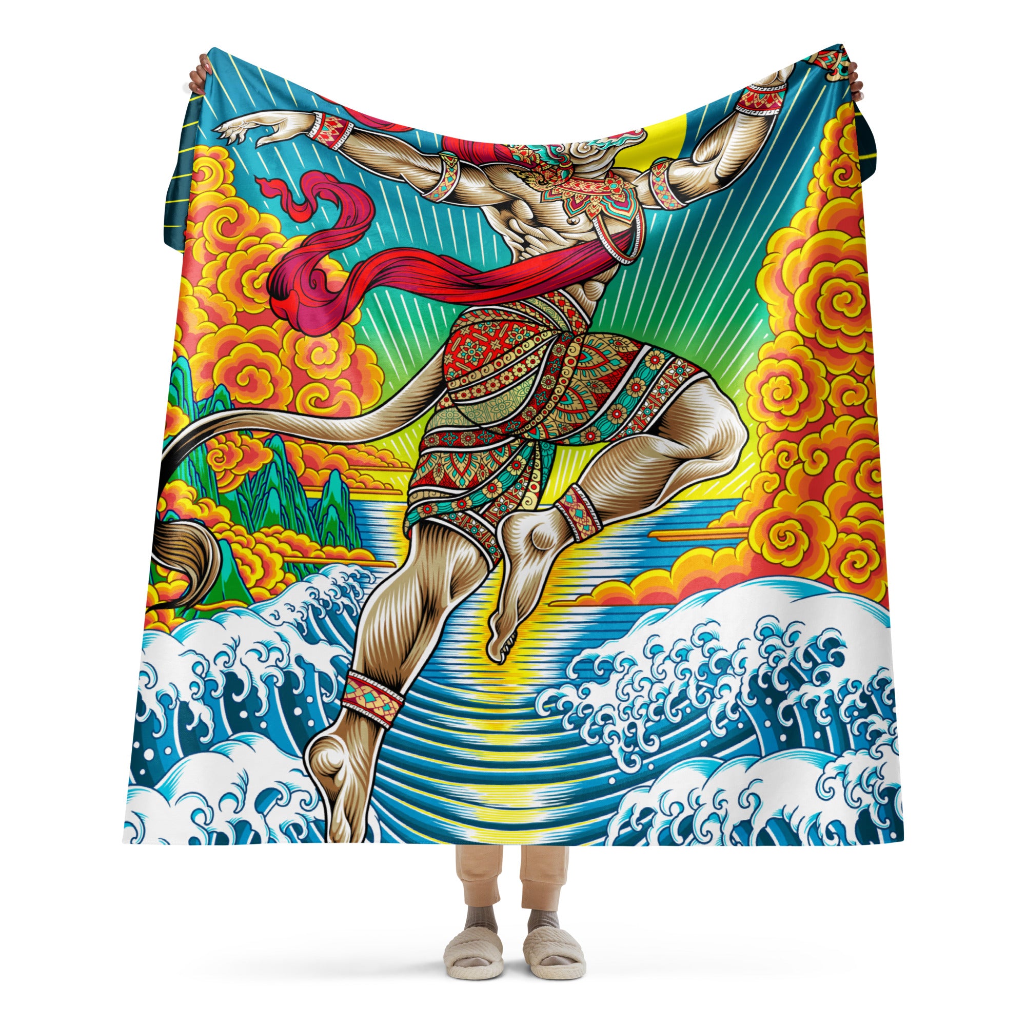 Hanuman: Sherpa blanket