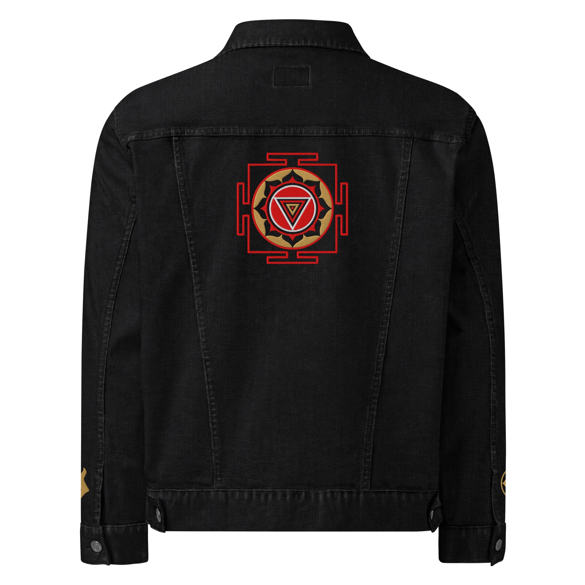 Kali Yantra: Denim Jacket (Unisex)