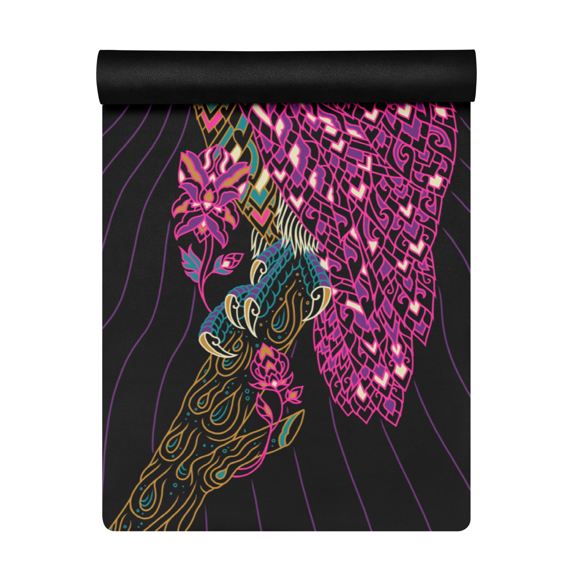 Moonlit Owl: Yoga Mat