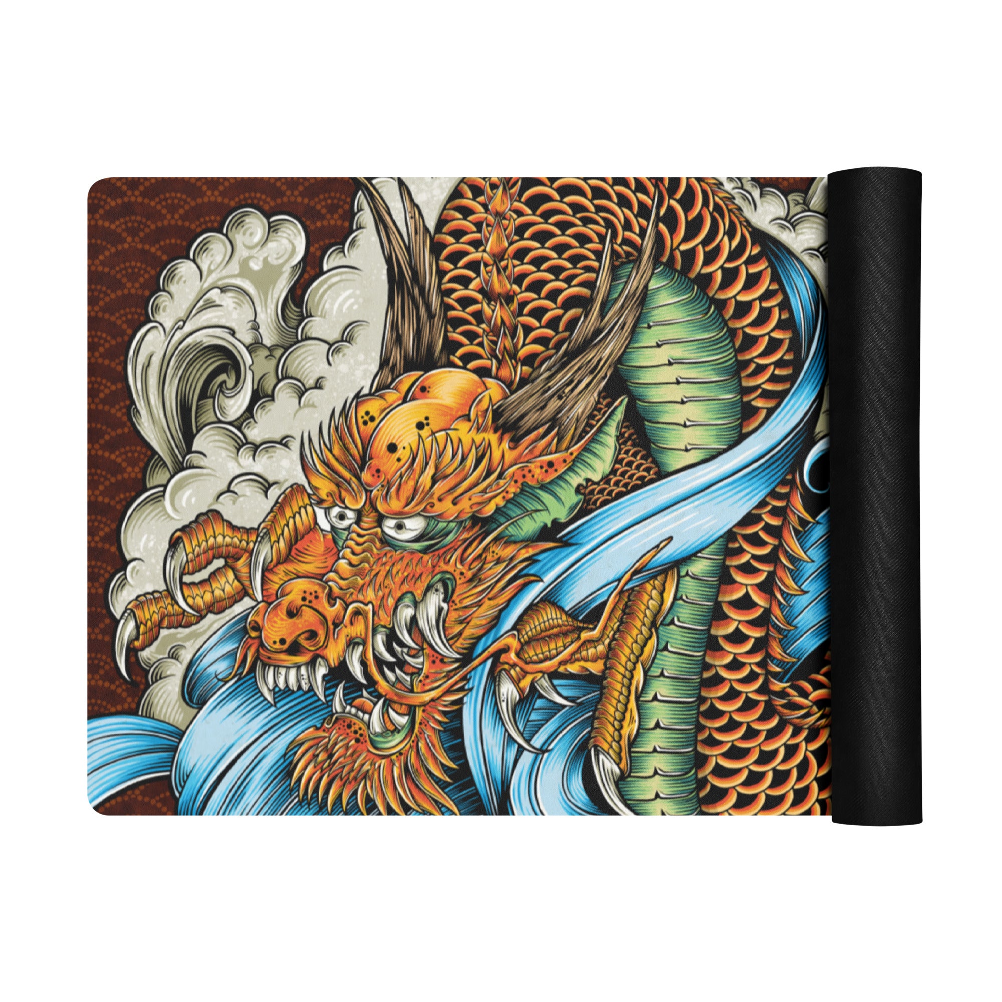 Japanese Dragon: Yoga Mat