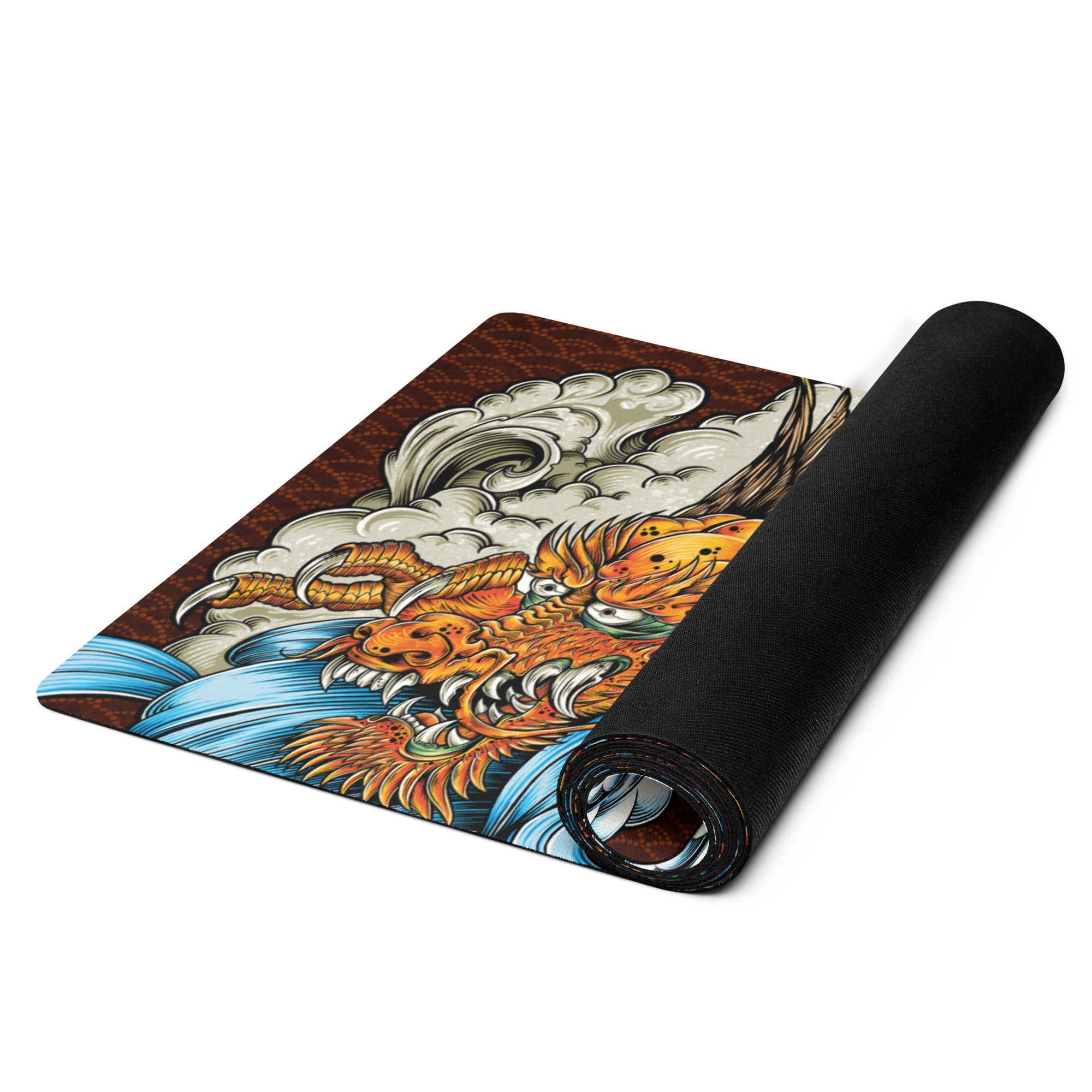 Japanese Dragon: Yoga Mat