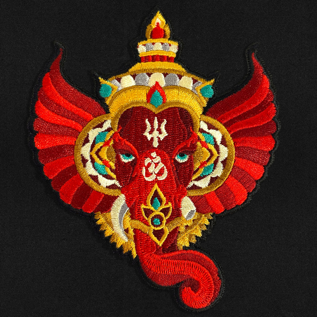 Embroidered Patch: Ganesha