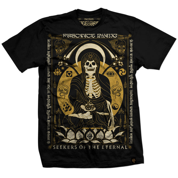 T-shirt: 'Practice Dying Reaper' Black