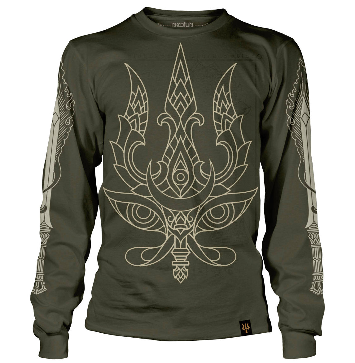 Practice Dying II ~ Military Green Long Sleeve